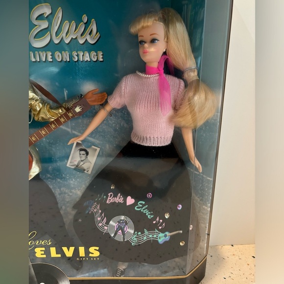 Barbie‎ & Elvis Presley Mattel Toy Barbie Dolls Set Collector Edition 1996 - Picture 8 of 9